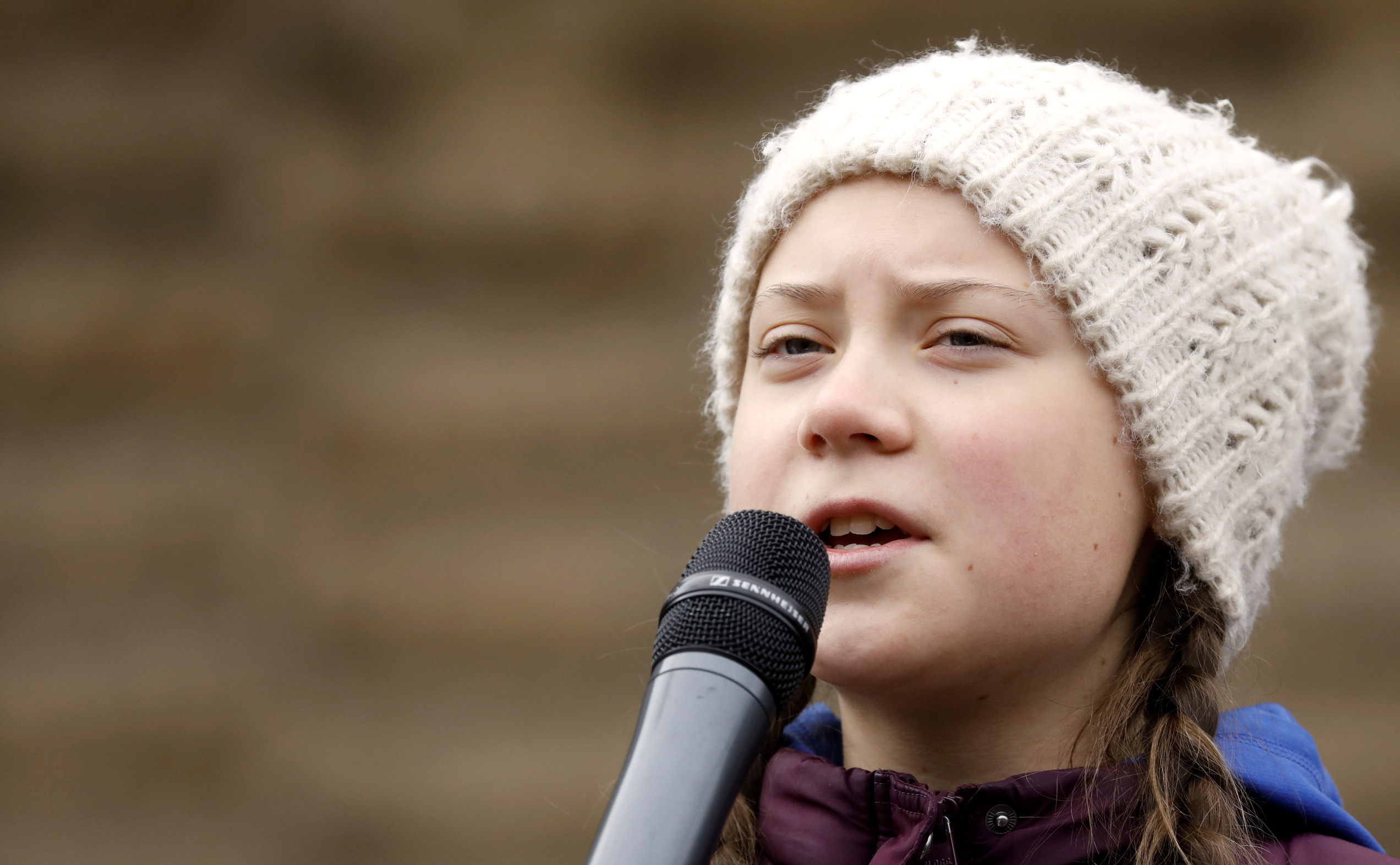Swedish climate activist Greta Thunberg joins students for school strike in Hamburg