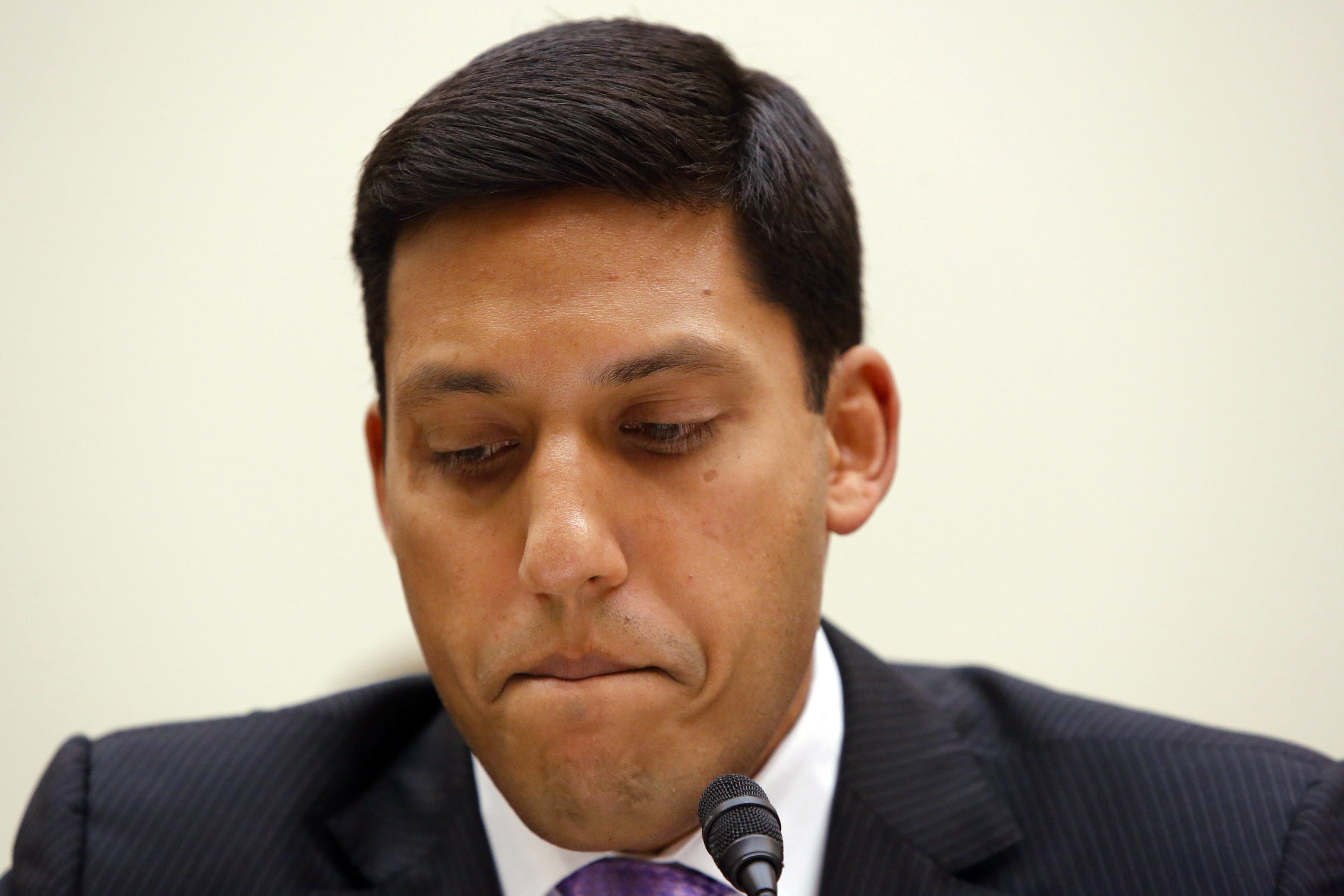 Roskefeller Foundation President Rajiv Shah, then U.S. Agency for International Development Administrator, testifies during a House Foreign Affairs Committee hearing on the international response to the Ebola outbreak in West Africa, on Capitol Hill in Washington November 13, 2014. REUTERS/Jonathan Ernst
