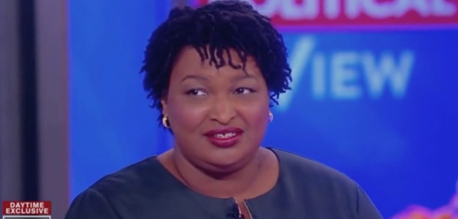 Stacey Abrams appears on ABC's "The View," 3/27/2019. Screen Shot/ABC