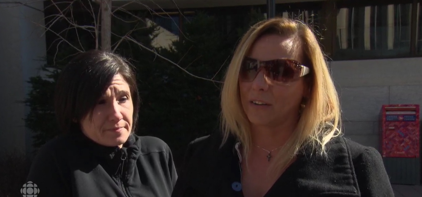 Nadia Robinson expresses disbelief over sentencing in Ottawa hit-and-run case. Apr. 17, 2019. CBC News screenshot.