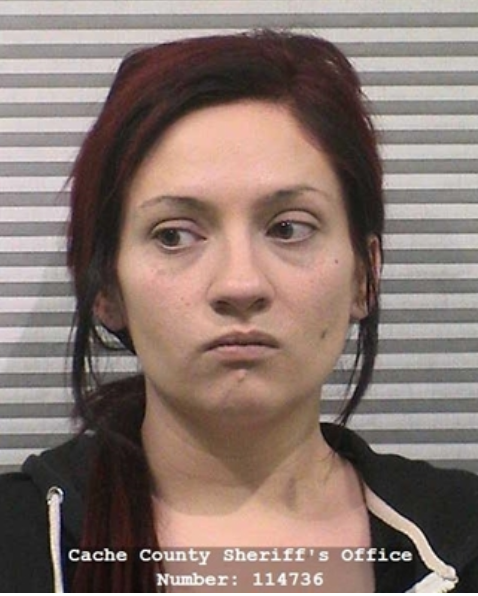 Pictured is Kassie Tolman. Screenshot/ Cache County Sheriff's Office