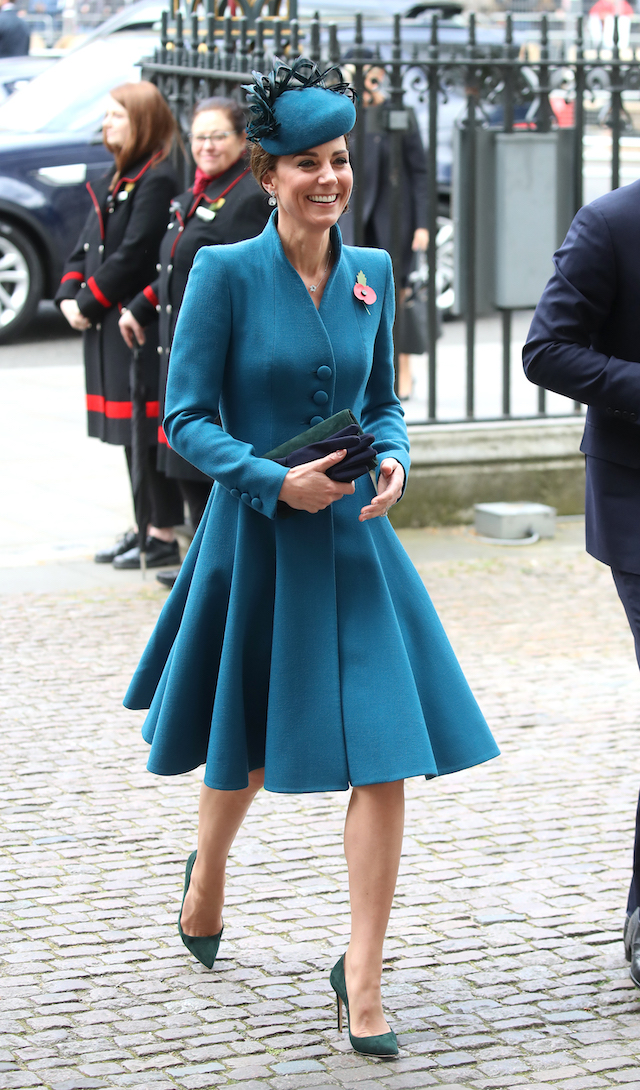 Kate Middleton Looks Ready For Spring In Gorgeous Teal Dress | The ...