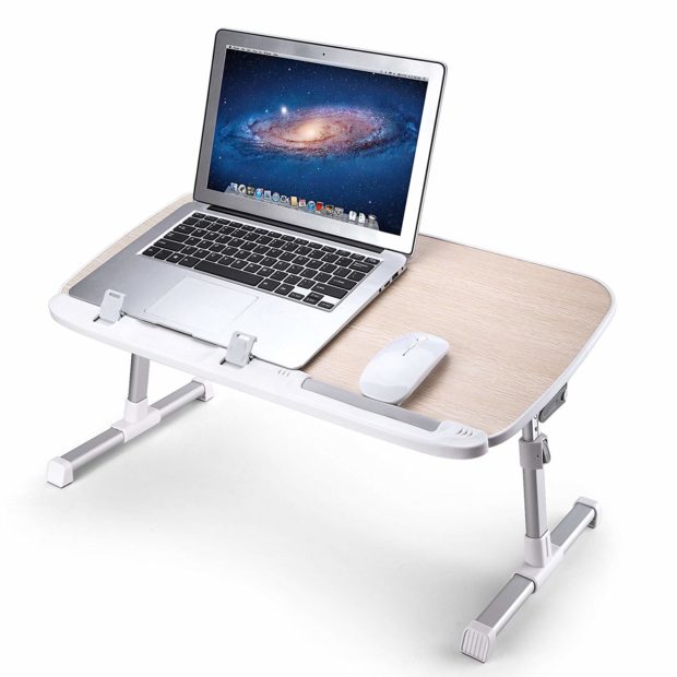 This laptop table normally retails for $70, but you can get it over 50 percent off for a limited time (Photo via Amazon) 
