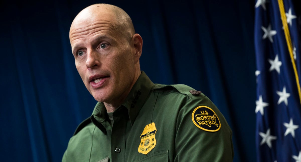 WASHINGTON, DC - DECEMBER 5: Ronald D. Vitiello, Acting Deputy Commissioner of U.S. Customs and Border Protection (CBP), speaks during a Department of Homeland Security press conference to announce end-of-year numbers regarding immigration enforcement, border security and national security, December 5, 2017 in Washington, DC. (Photo by Drew Angerer/Getty Images)