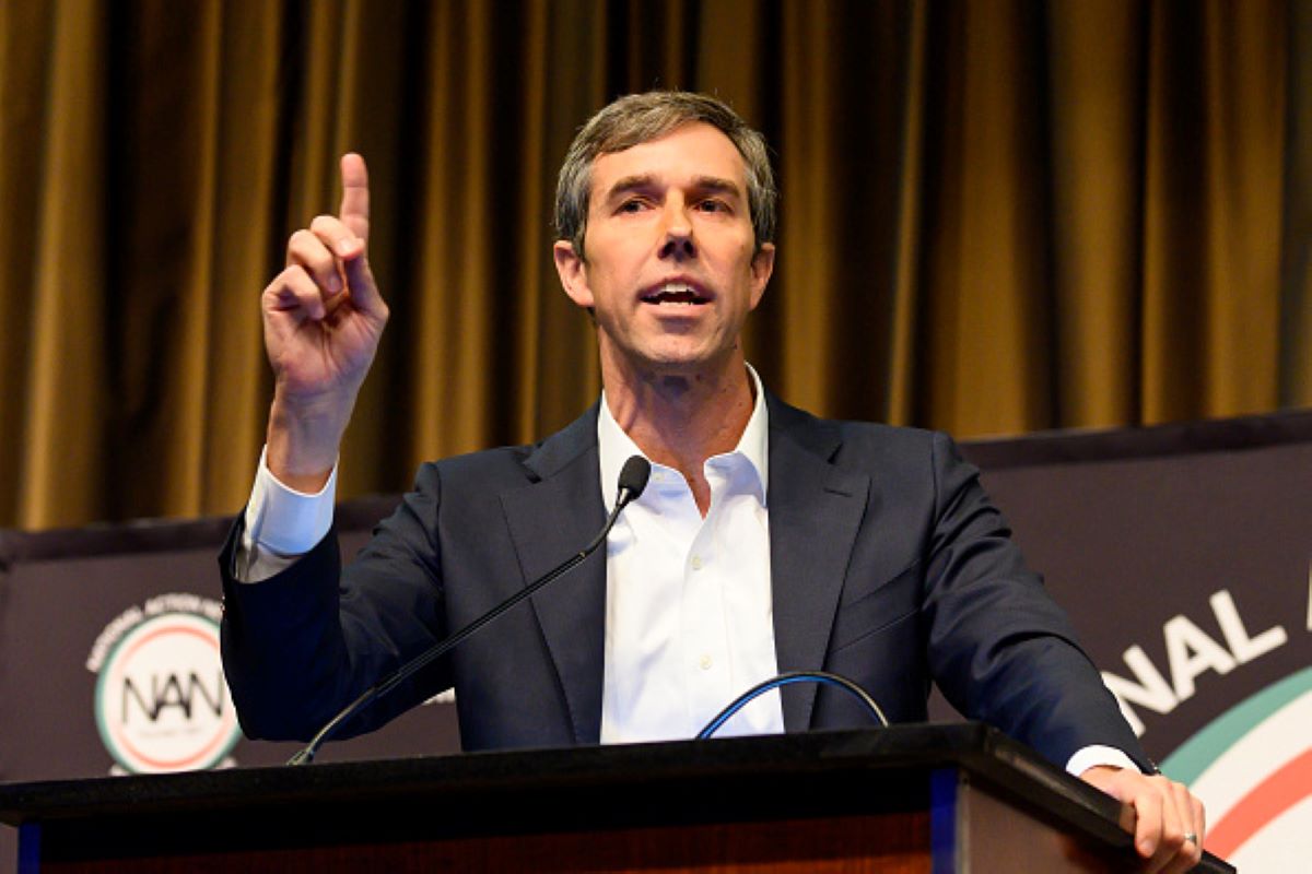 Former U.S. Representative Beto O'Rourke at the National Action Network (NAN) convention in New York City. (Photo by Michael Brochstein/SOPA Images/LightRocket via Getty Images)