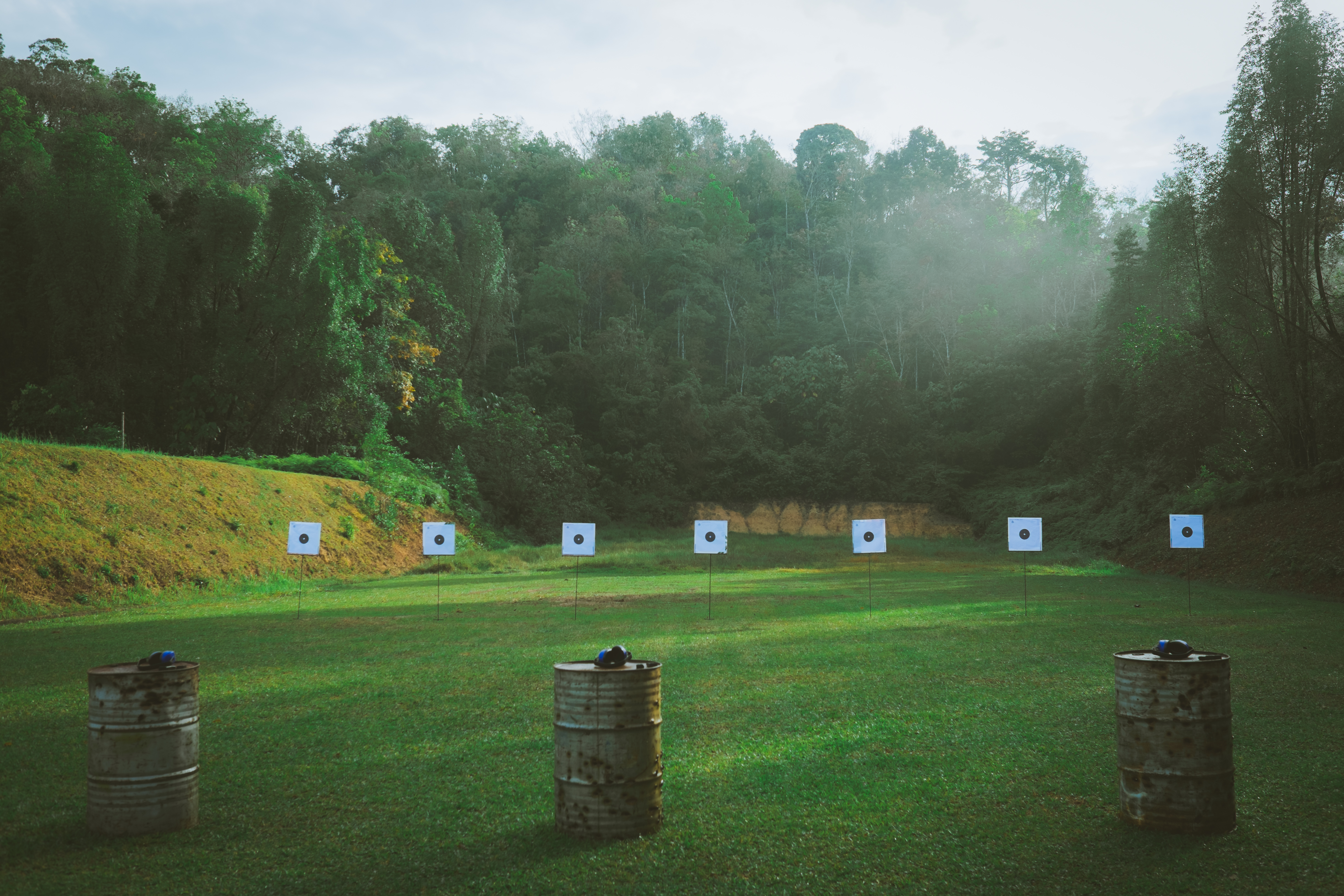 Outdoor Gun Range. Photo by Shutterstock.