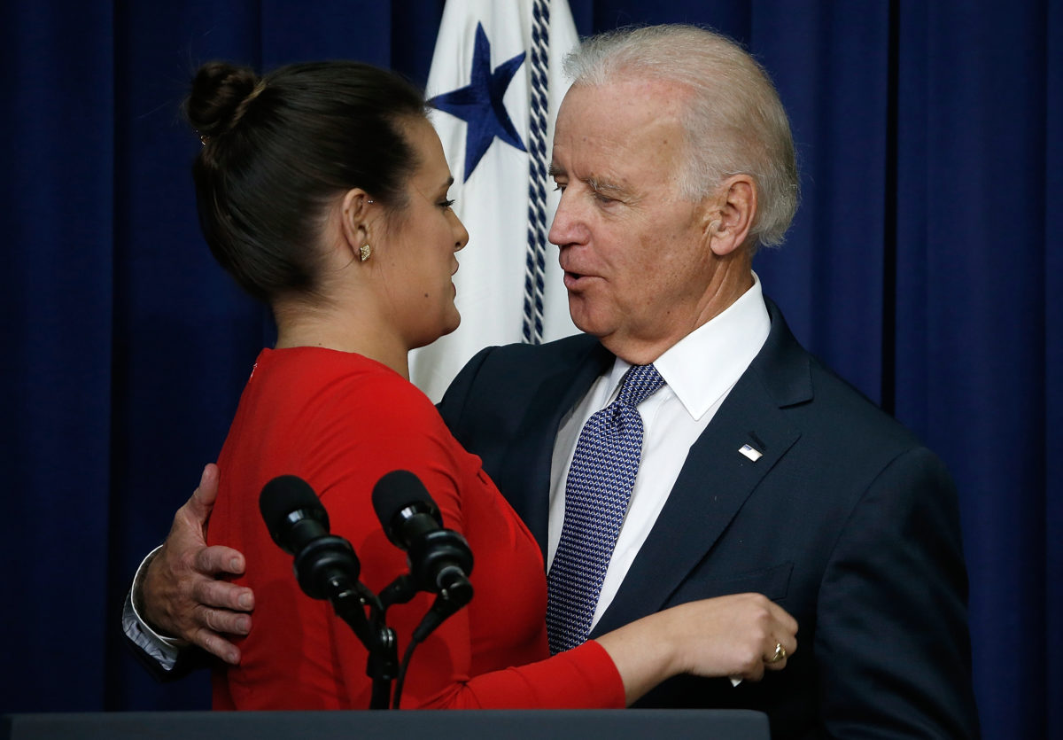Joe Biden In 2018: Nothing Justifies Touching A Woman 