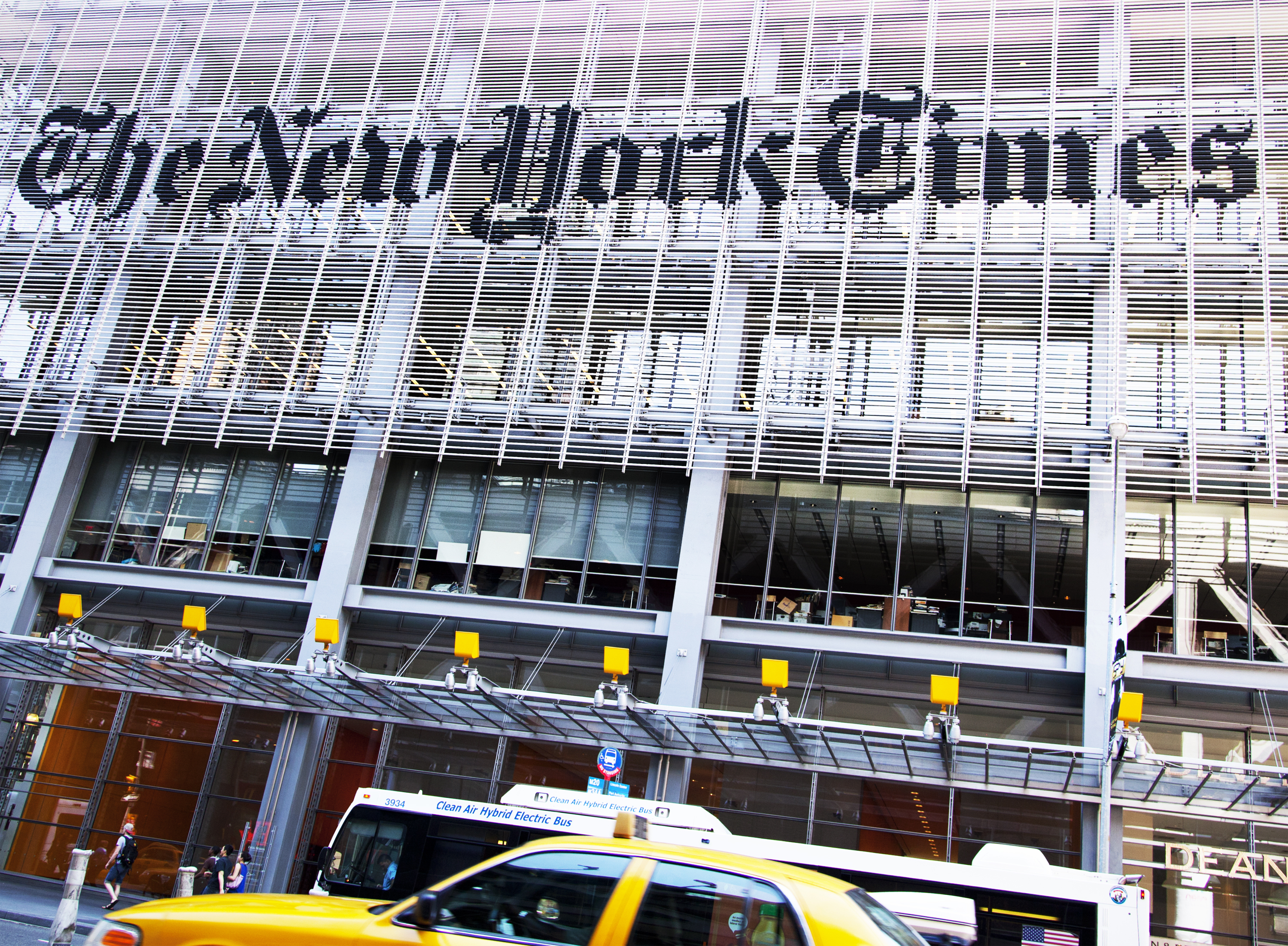 The New York Times building on June 3, 2012. (Erika Cross/Shutterstock)
