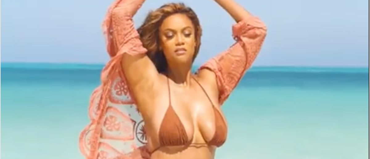 Sports Illustrated Releases Awesome Tyra Banks Swimsuit Video On Instagram.