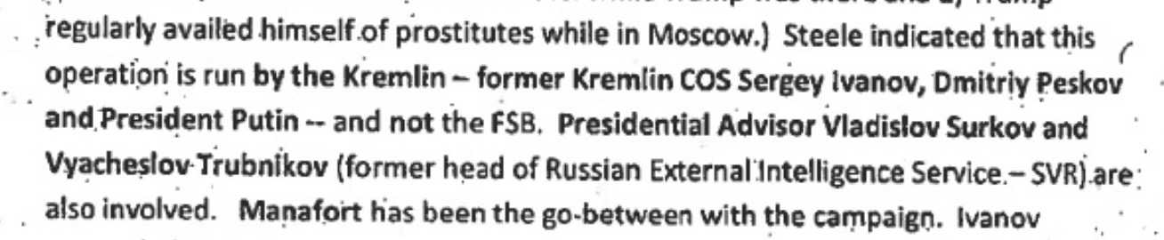 russian dossier meaning