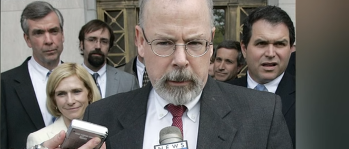 Attorney General William Barr reportedly assigned U.S. Attorney John H. Durham to investigate the origins of the Russia investigation. (Screenshot of Fox News Youtube Video, John Durham.)
