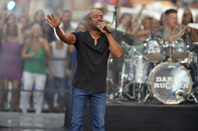 Singer Darius Rucker performs "Homegrown Honey" during the 2015 CMT Awards in Nashville, Tennessee June 10, 2015. REUTERS/Eric Henderson