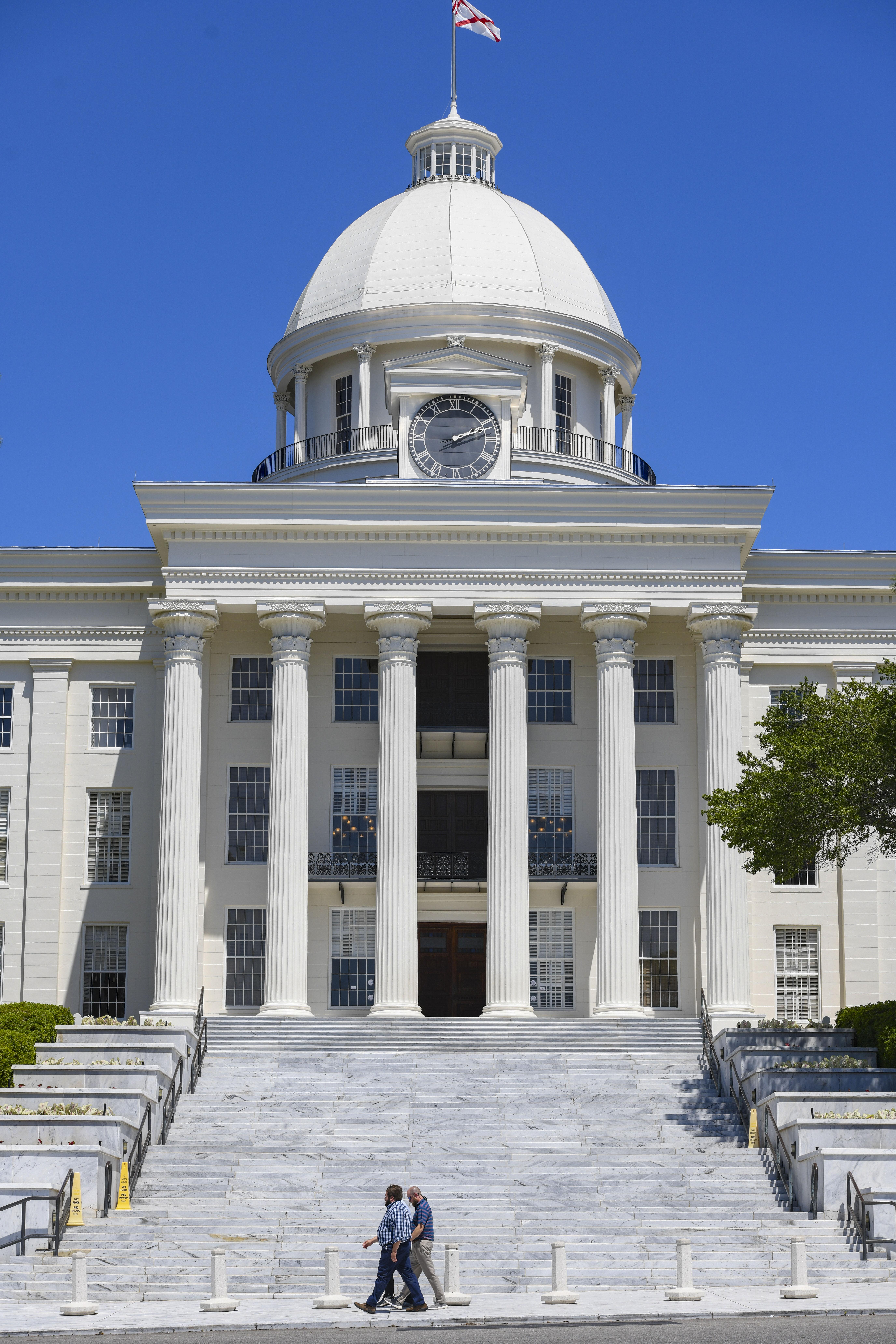 The Alabama State Capitol stands on May 15, 2019. Alabama Gov. Kay Ivey signed chemical castration bill into law on Monday. (Julie Bennett/Getty Images)