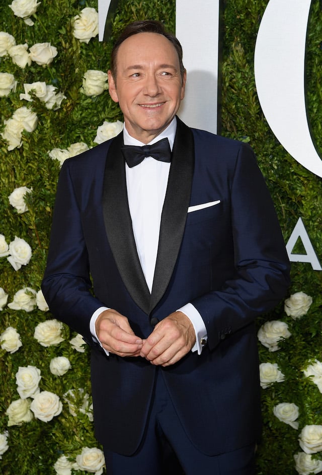 Host Kevin Spacey attends the 2017 Tony Awards at Radio City Music Hall on June 11, 2017 in New York City. (Photo by Dimitrios Kambouris/Getty Images for Tony Awards Productions)