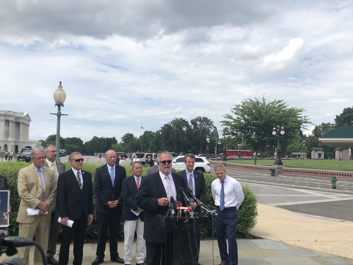 Rep. Chip Roy and other members of Congress give press conference about crisis at border 3 (Photo via. Henry Rodgers: TheDC)