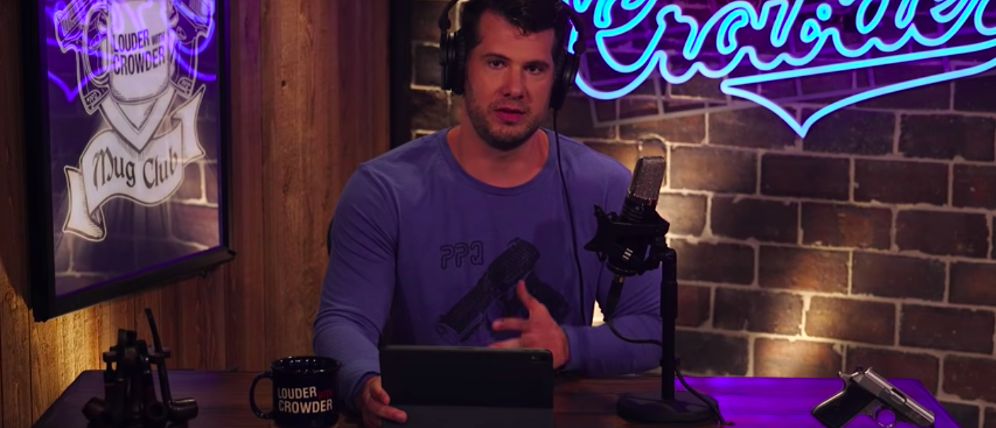 Steven Crowder on "Louder With Crouder" (Youtube)