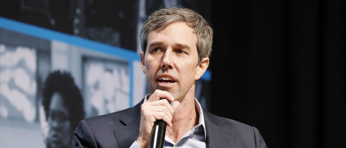 Beto O’Rourke speaks onstage at the MoveOn Big Ideas Forum at The Warfield Theatre on June 1, 2019 in San Francisco, California. (Kimberly White/Getty Images for MoveOn)