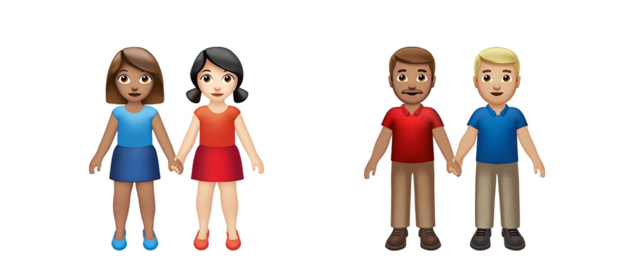 Apple To Roll Out More Diverse Same Sex Couple Emojis With 75 Different