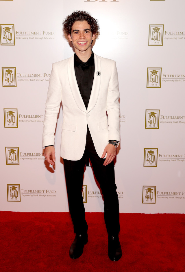 Cameron Boyce attends A Legacy Of Changing Lives presented by the Fulfillment Fund at The Ray Dolby Ballroom at Hollywood & Highland Center on March 13, 2018 in Hollywood, California. (Photo by Christopher Polk/Getty Images)