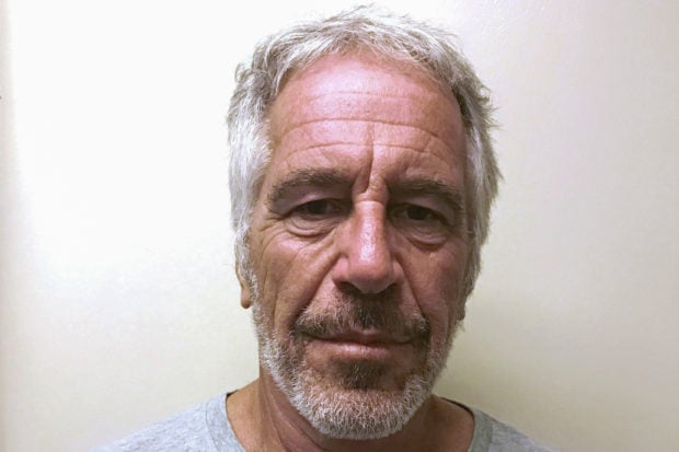 U.S. financier Jeffrey Epstein appears in a photograph taken for the New York State Division of Criminal Justice Services' sex offender registry March 28, 2017 and obtained by Reuters July 10, 2019. New York State Division of Criminal Justice Services/Handout via REUTERS