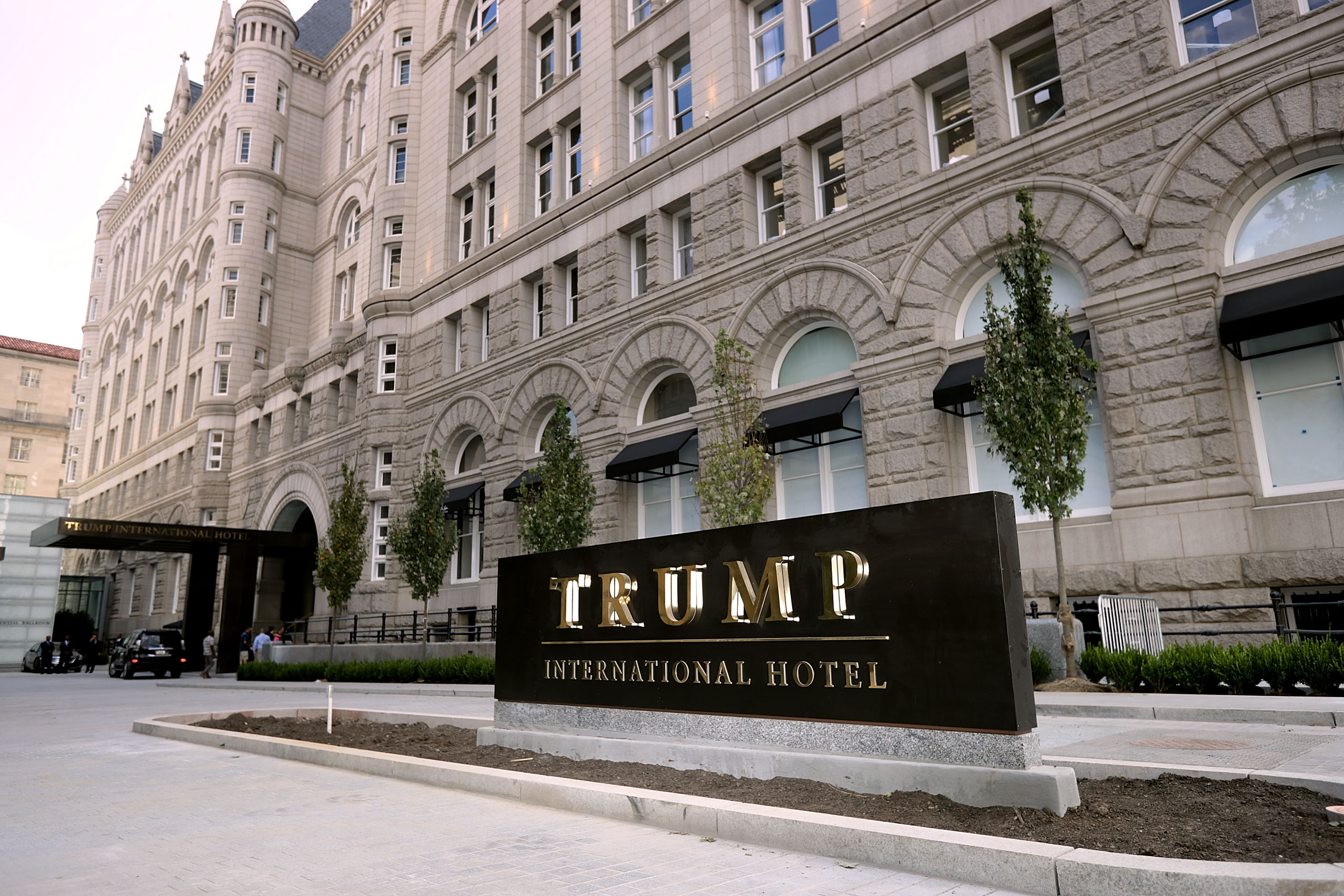 The Trump International Hotel in Washington, D.C. as seen on September 12, 2016. (Chip Somodevilla/Getty Images)