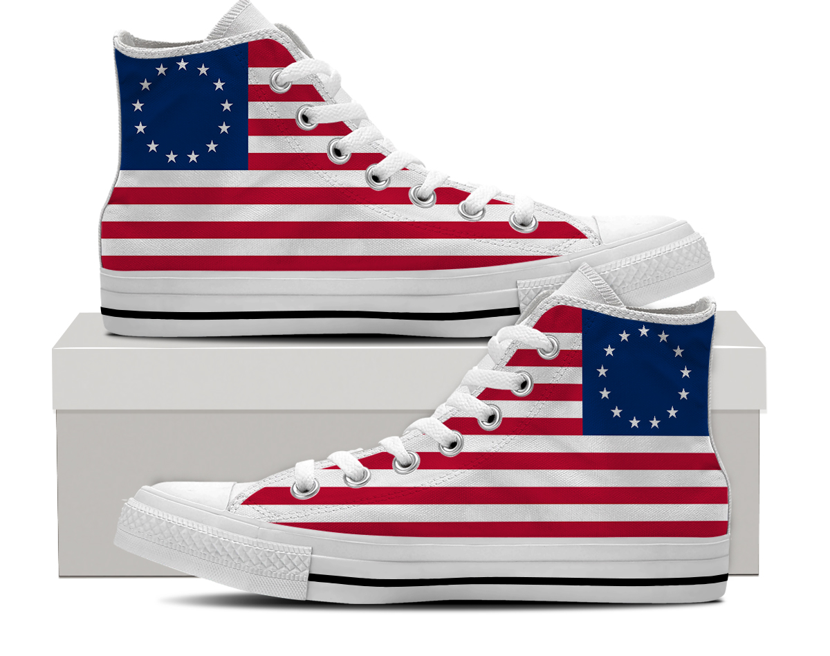 betsy ross flag sneakers for sale