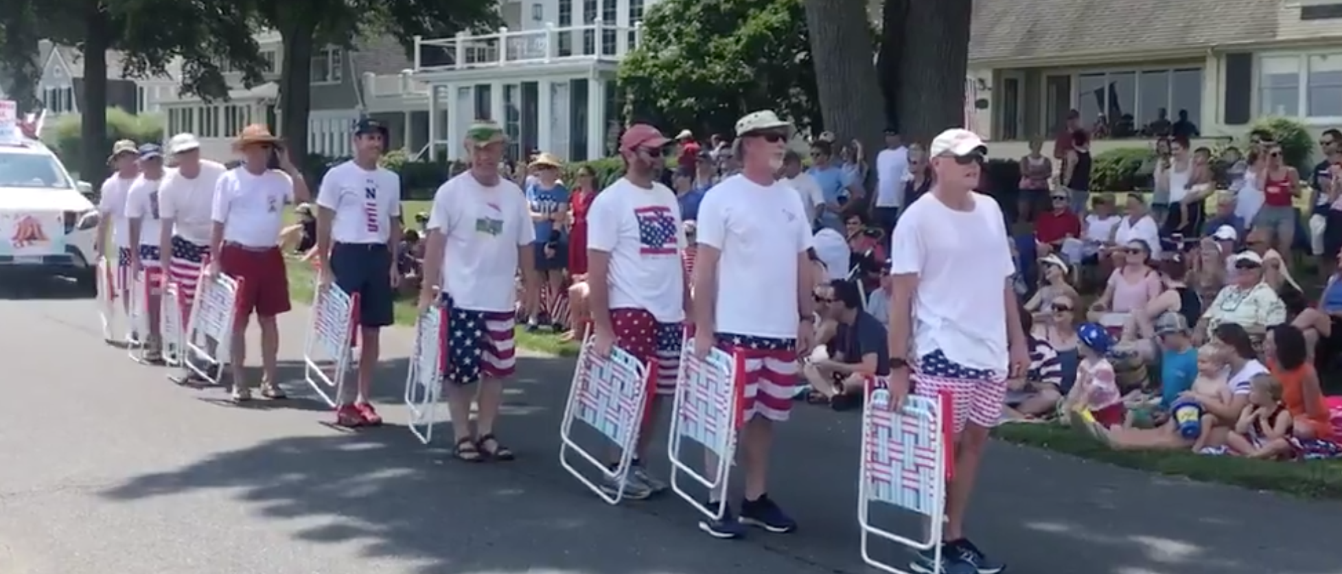 Lawn Chair Drill Team Rocks Annapolis Fourth of July Parade The Daily