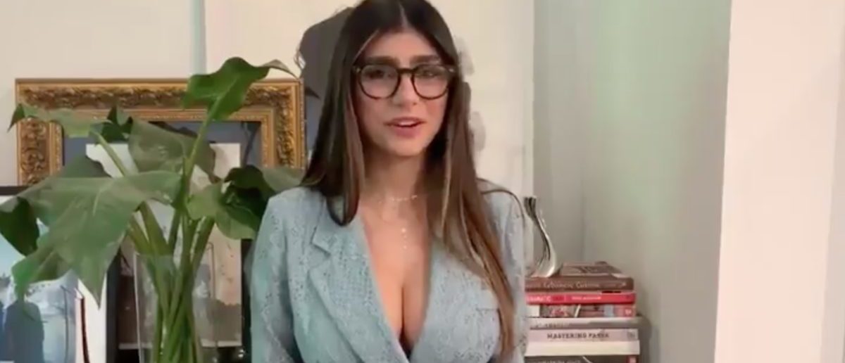 Miakhalifa Porn Video Robert - Mia Khalifa Says She Only Made $12,000 In The Porn Industry | The ...