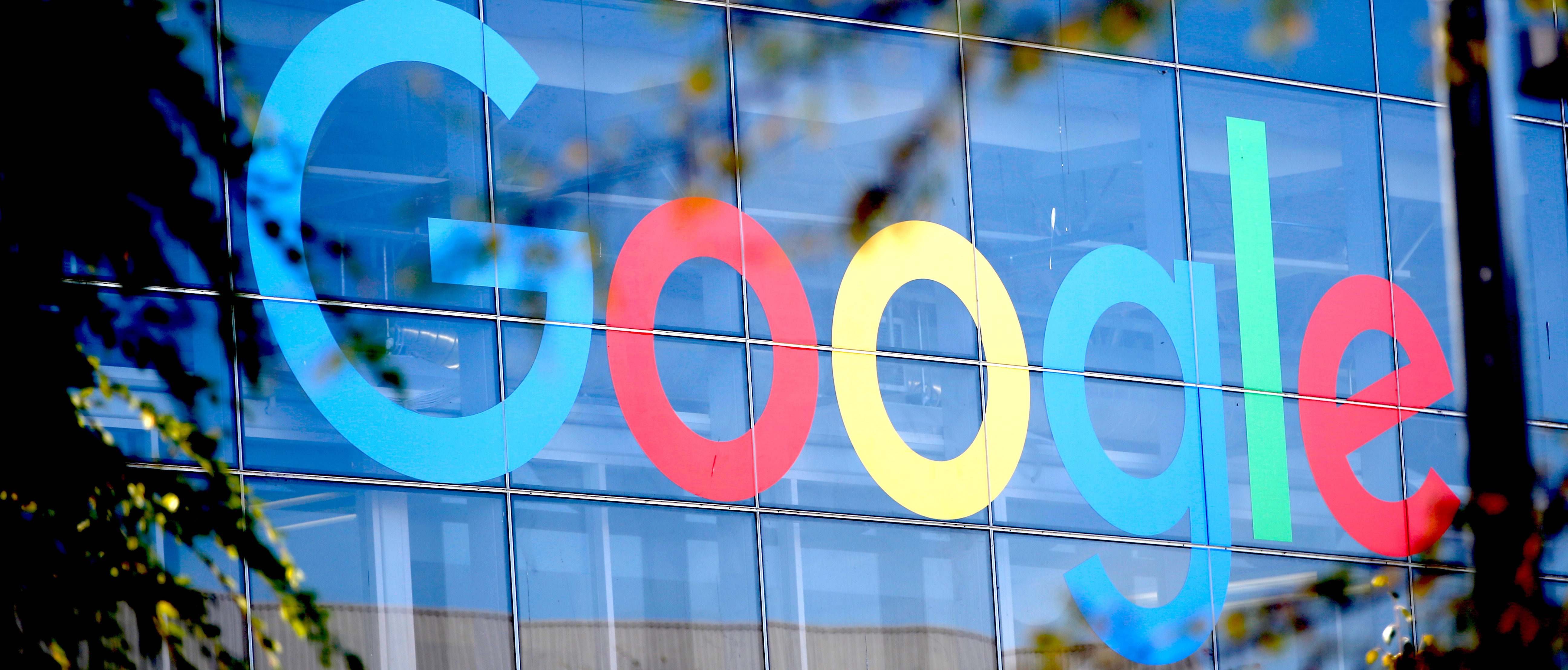 A Google logo is seen at the company's headquarters in Mountain View, California, U.S., November 1, 2018. REUTERS/ Stephen Lam