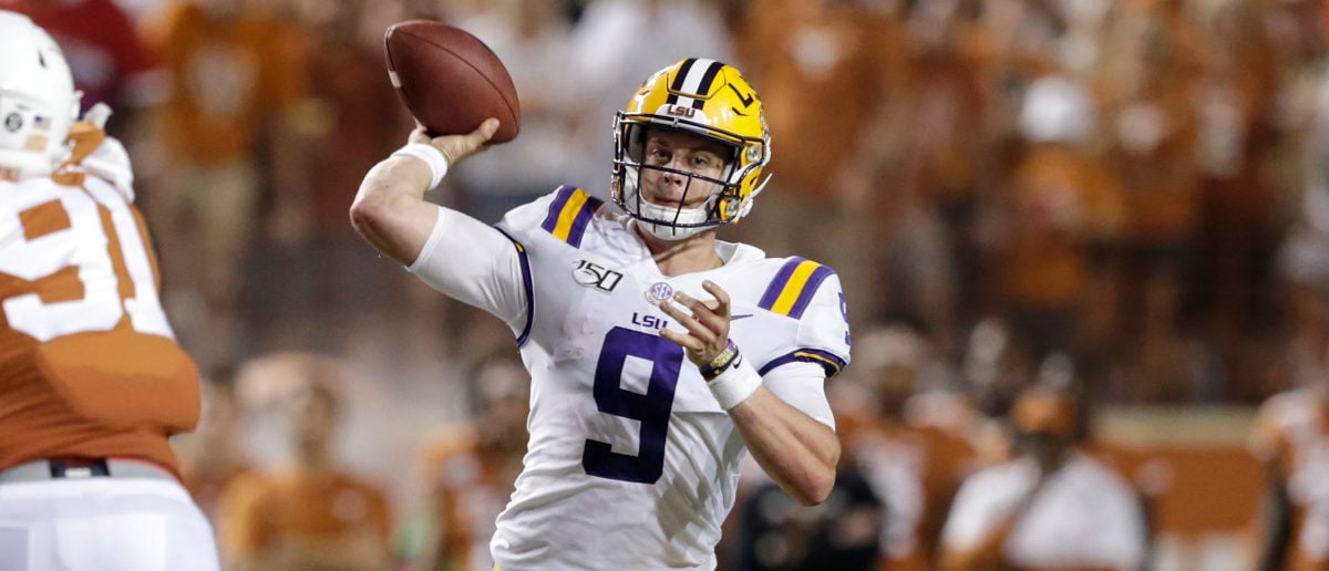 LSU QB Joe Burrow Explains Why He Waved At Texas Fans - The Spun