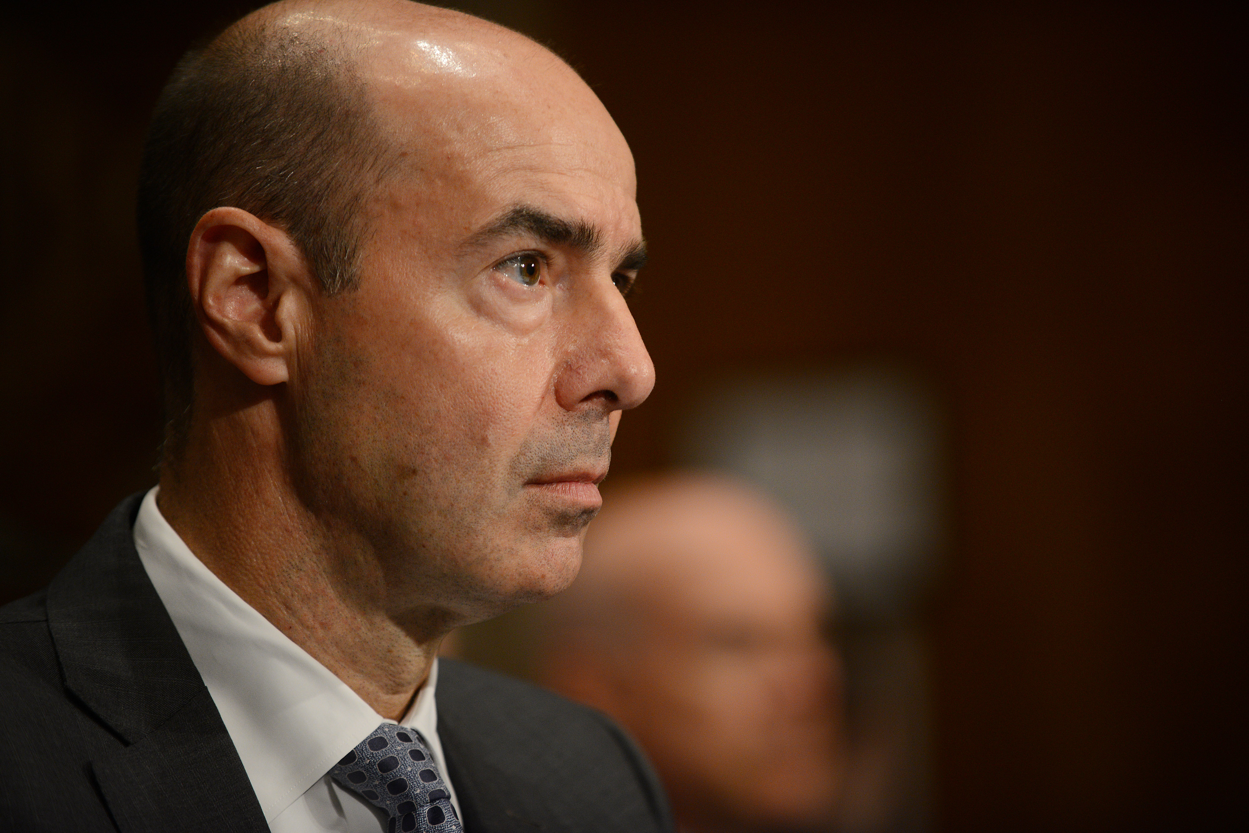 Eugene Scalia at his confirmation hearing for labor secretary on September 19, 2019. (Astrid Riecken/Getty Images)