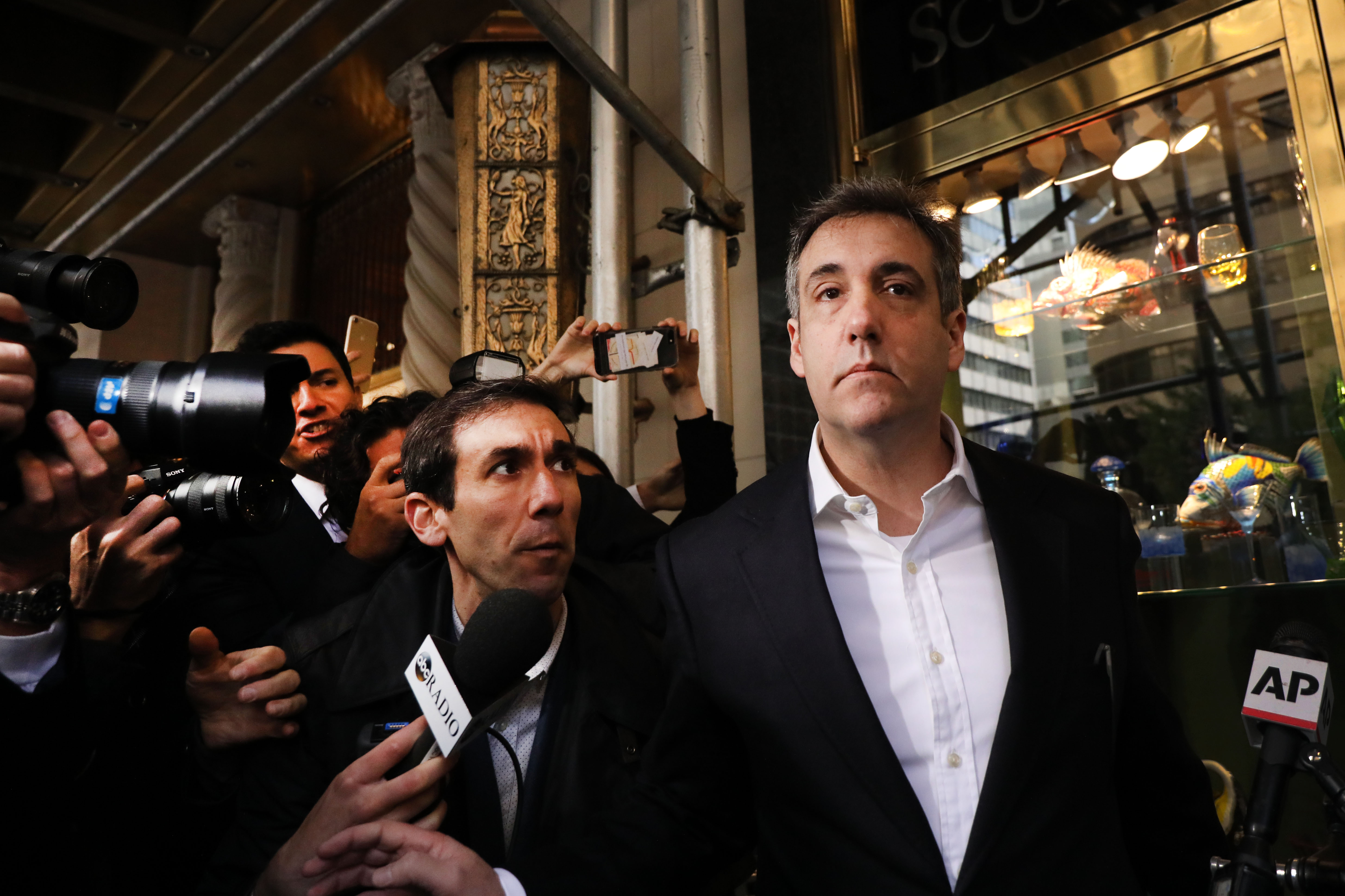 Michael Cohen, the former personal attorney to President Donald Trump, departs his Manhattan apartment for prison on May 06, 2019 in New York City. (Spencer Platt/Getty Images)