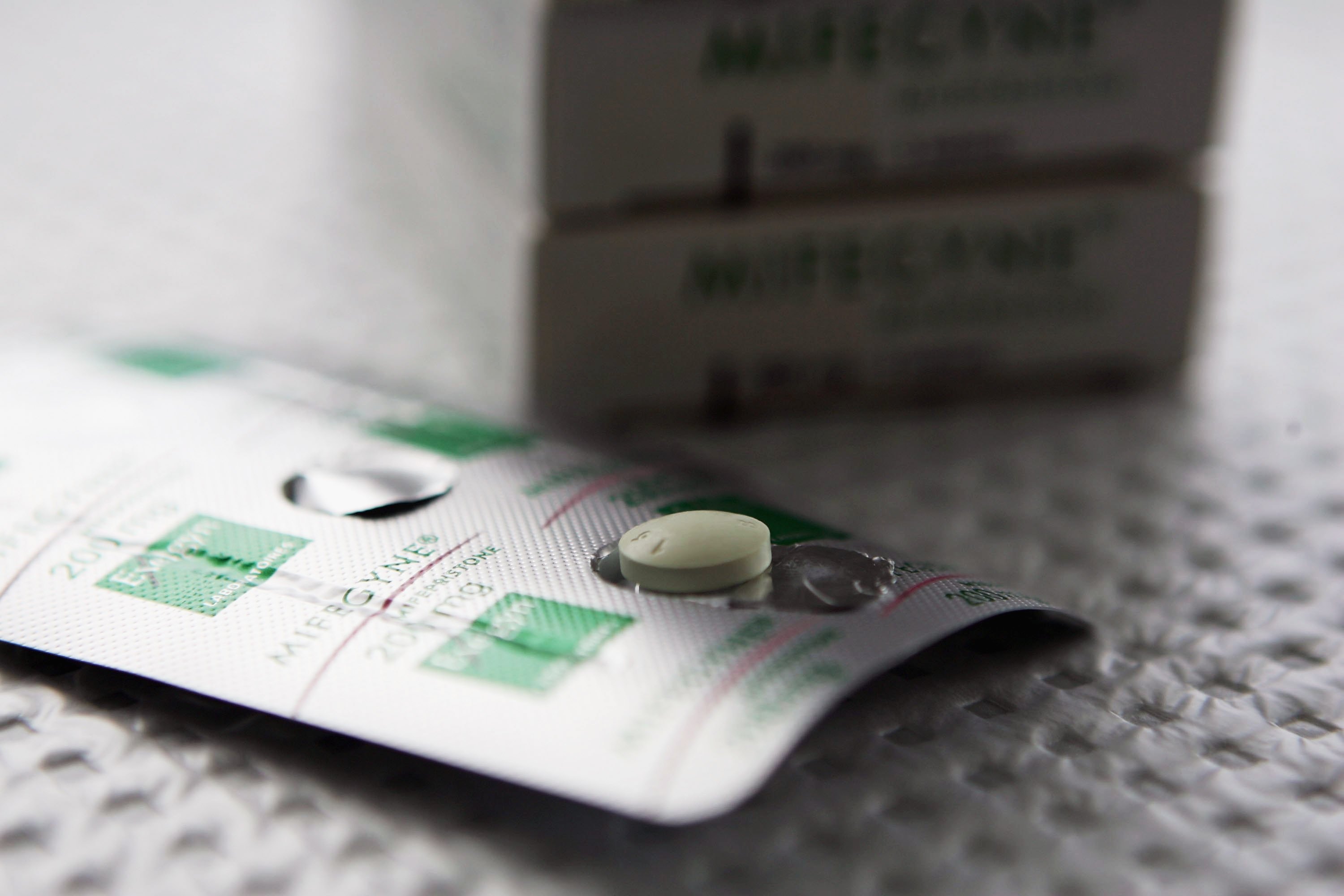 The abortion drug Mifepristone. (Photo by Phil Walter/Getty Images)