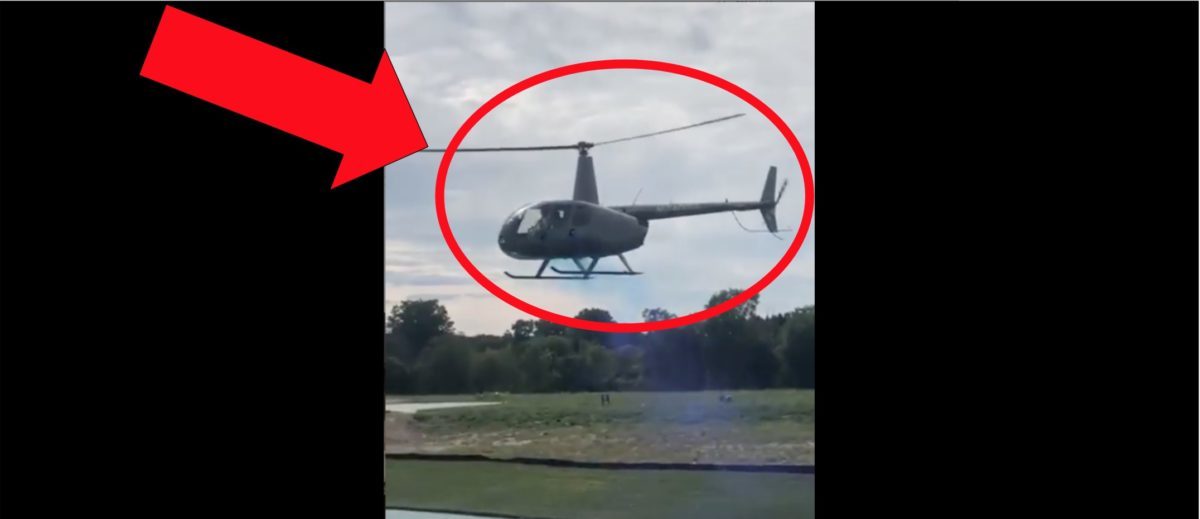 Couple Goes Viral For Using Helicopter In Stupid Gender Reveal Stunt