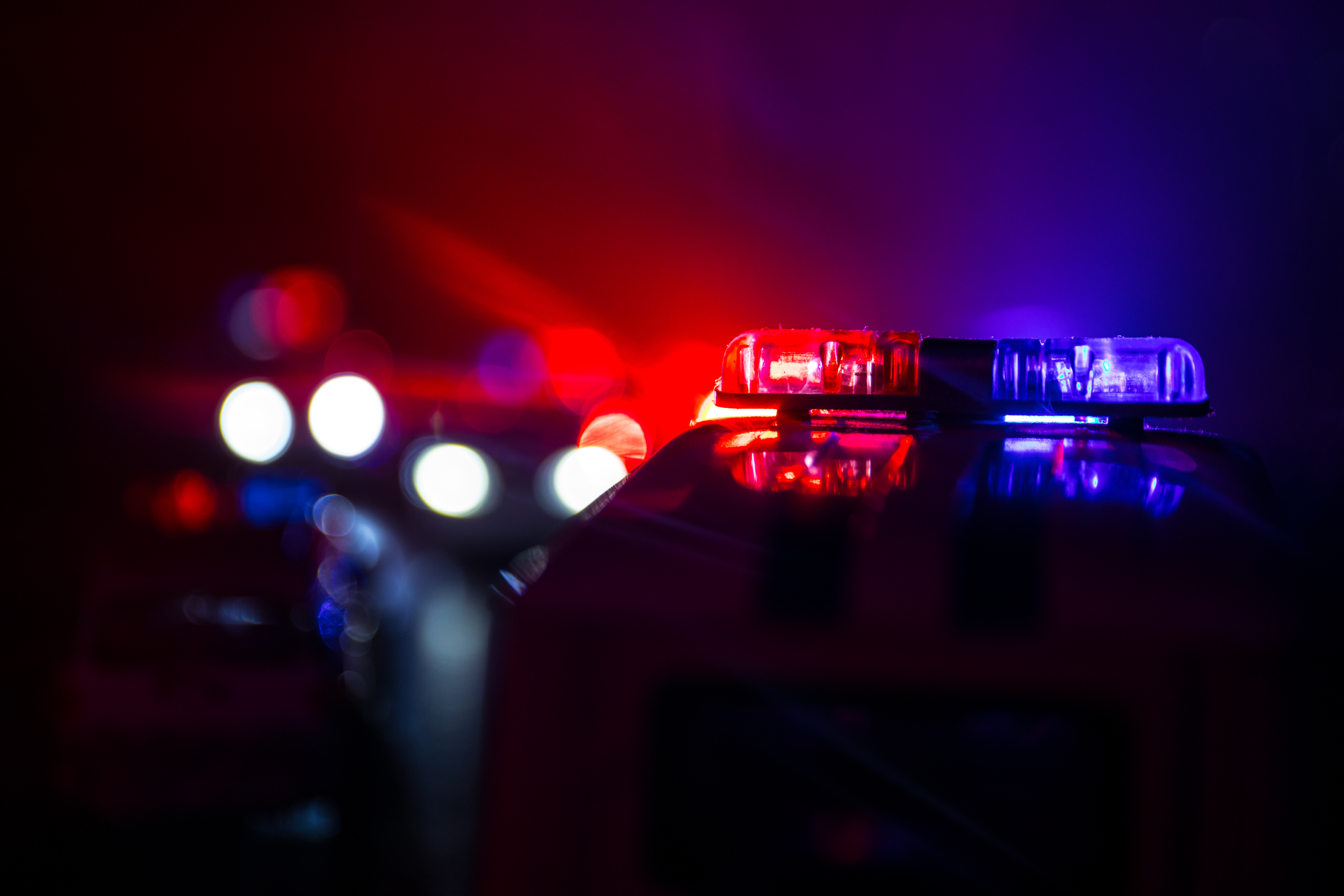 Police Lights. Shutterstock