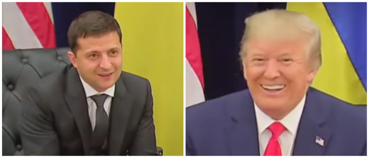 Ukrainian President Zelensky Jokes With Trump: ‘Better To Be On TV Than