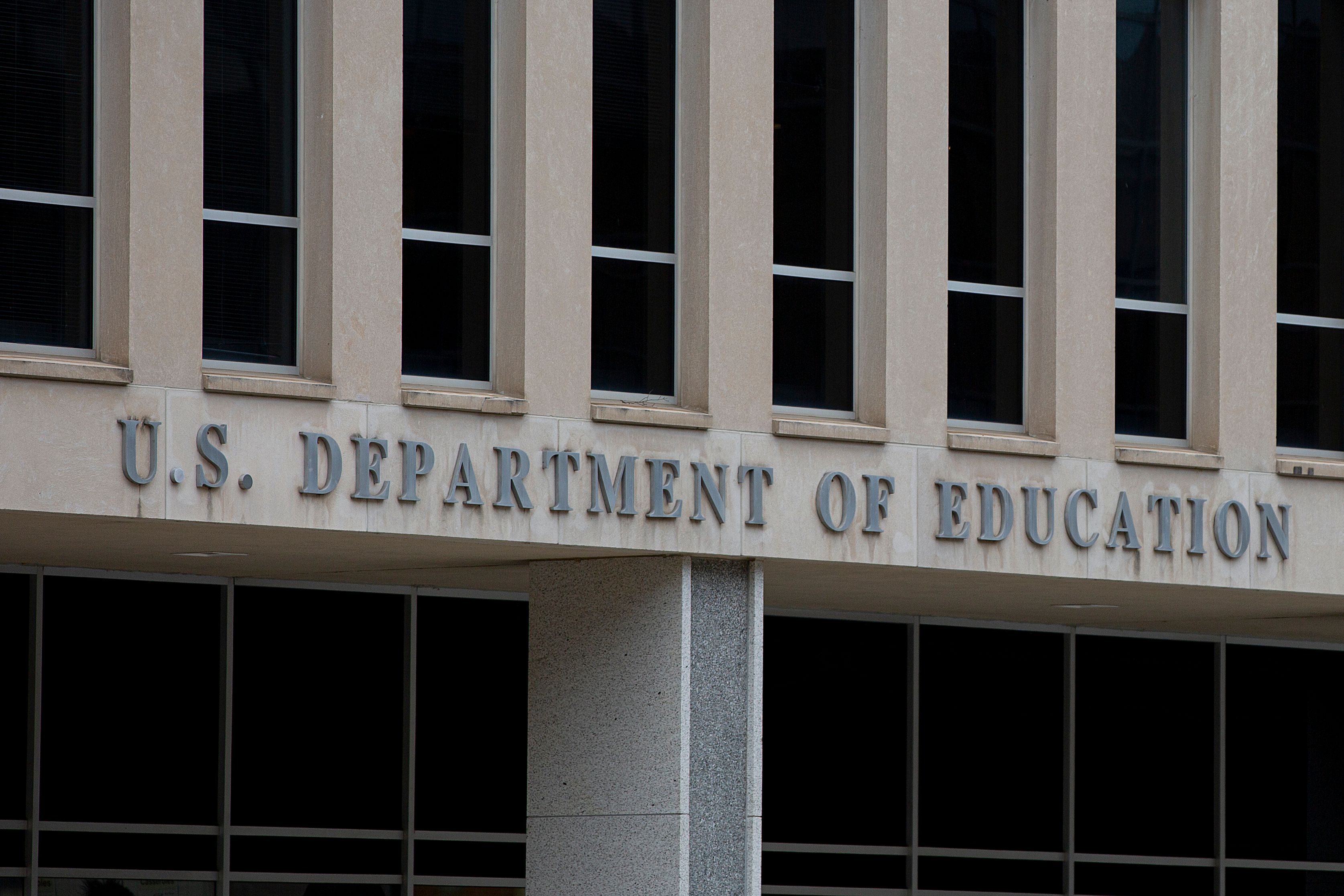 The US Department of Education building building is seen in Washington, DC, on July 22, 2019. (Photo by Alastair Pike / AFP) (Photo credit should read ALASTAIR PIKE/AFP/Getty Images)