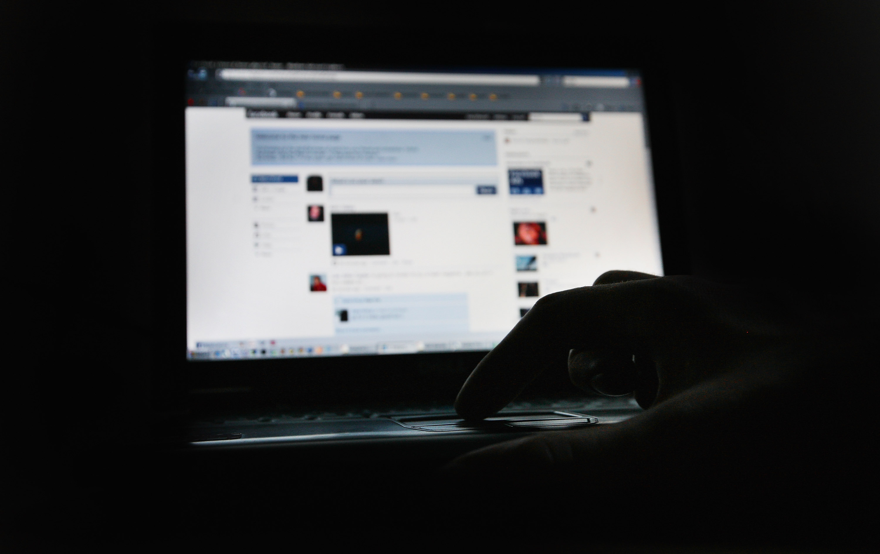 In this photo illustration the Social networking site Facebook is displayed on a laptop screen on March 25, 2009 in London, England. (Photo by Dan Kitwood/Getty Images)