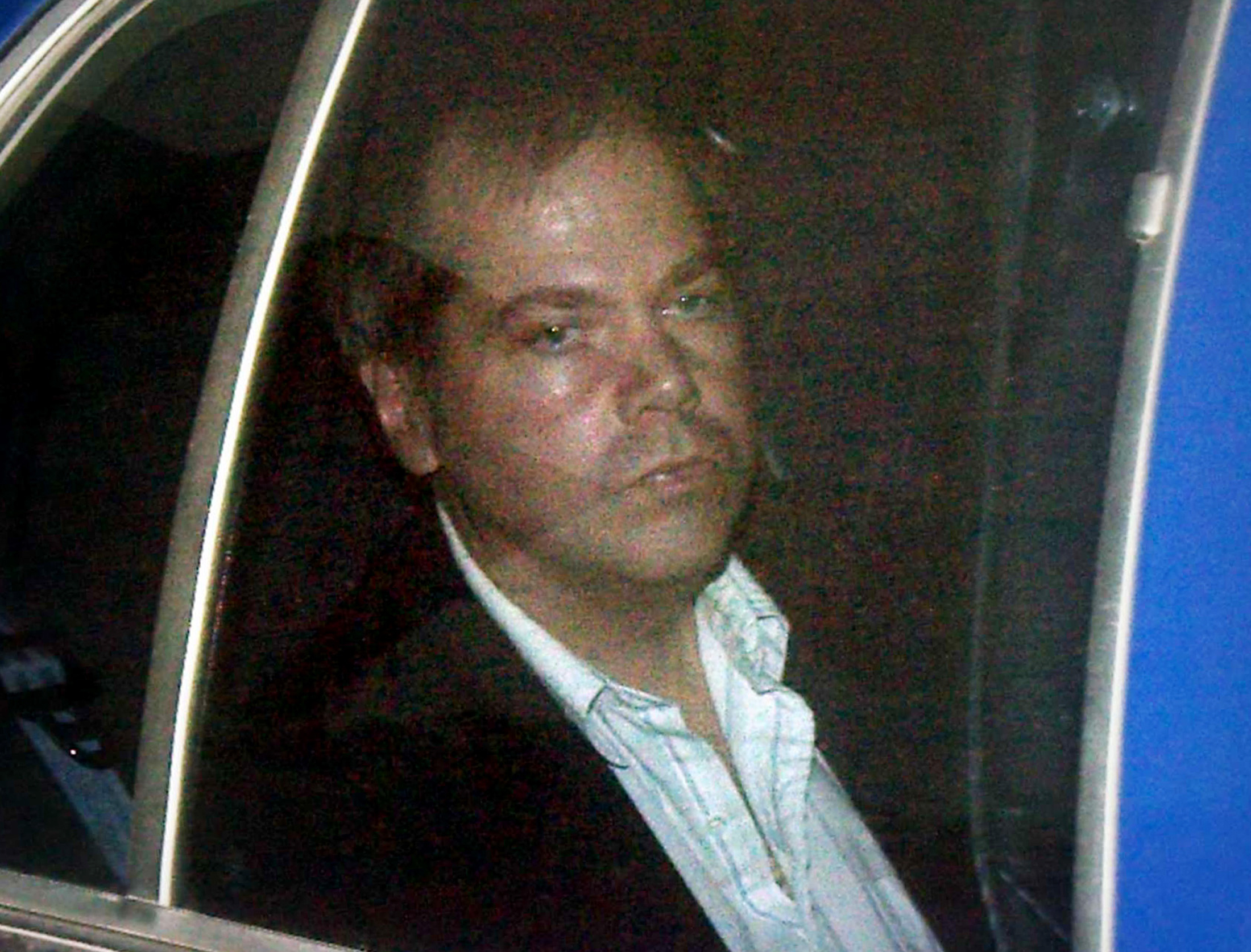 John Hinckley Jr. arrives at the E. Barrett Prettyman U.S. District Court in Washington D.C. on November 19, 2003. (Reuters/Brendan Smialowski)