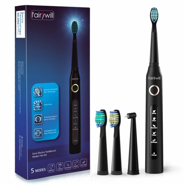 This Fairywill toothbrush is Amazons Choice and for a good reason (Photo via Amazon)