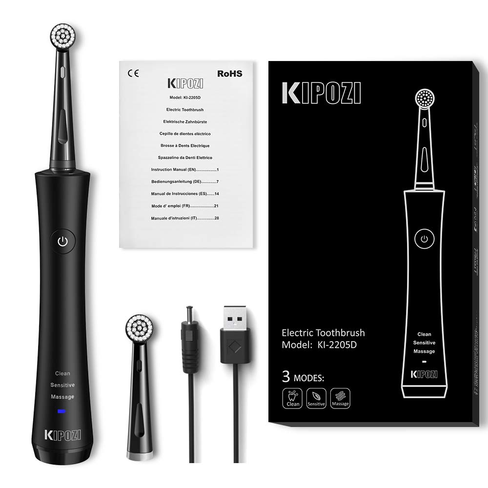 I would highly recommend this rotatory electric toothbrush to anyone! (Photo via Amazon) 