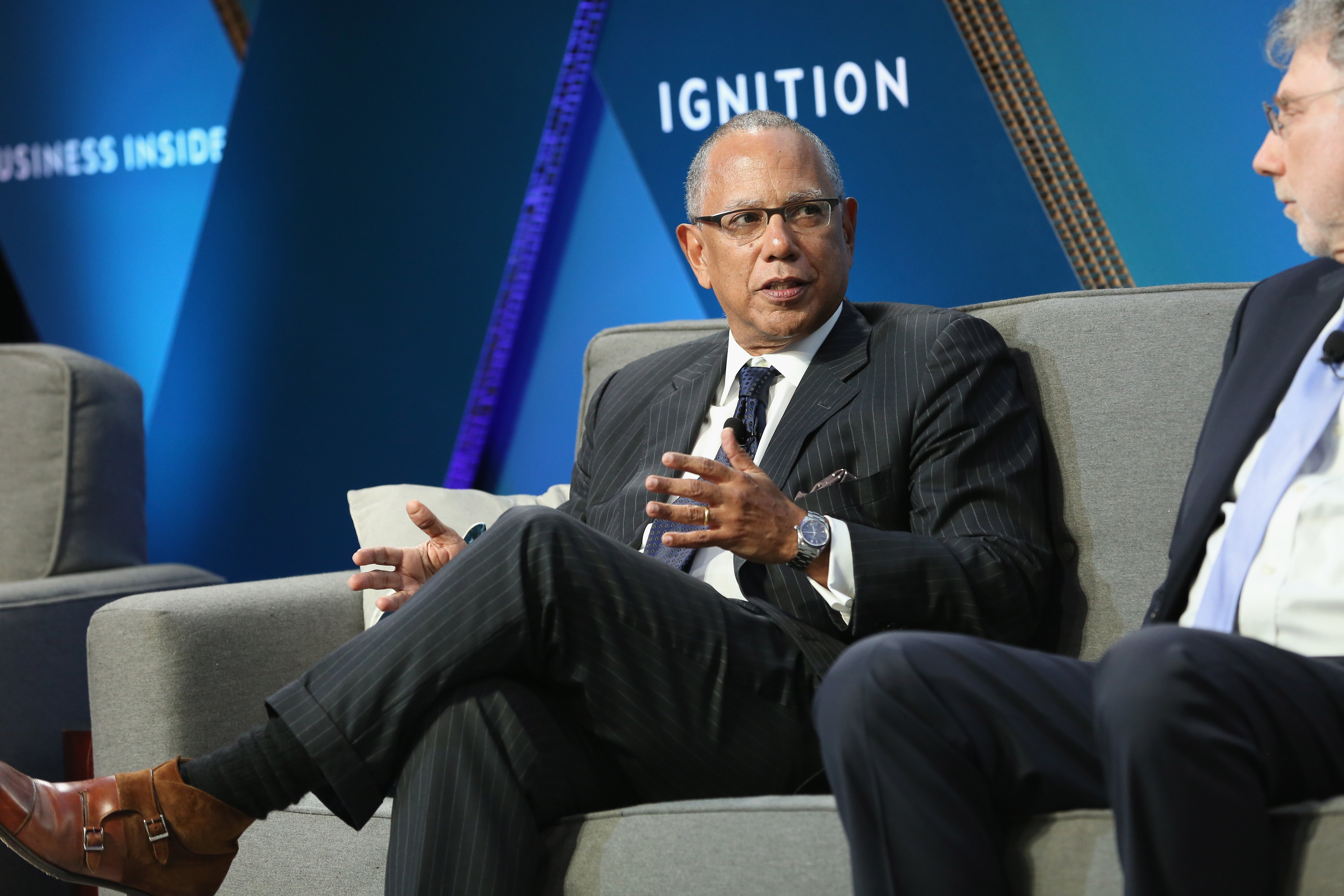 Dean Baquet, executive editor of The New York Times, speaks onstage at IGNITION: Future of Media at Time Warner Center on November 30, 2017 in New York City. (Monica Schipper/Getty Images)
