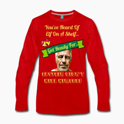 Long Sleeve Shirt: $23.99 Reaction at my ugly sweater party: Priceless (Photo via Cavalry Apparel) 