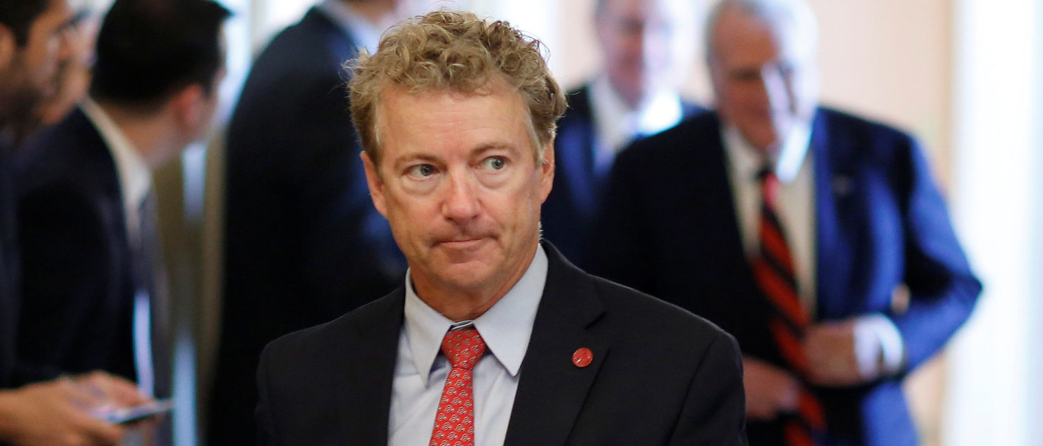 Rand Paul Uses The Constitution To Argue To Reporter That The Whistleblower Should Be Unmasked