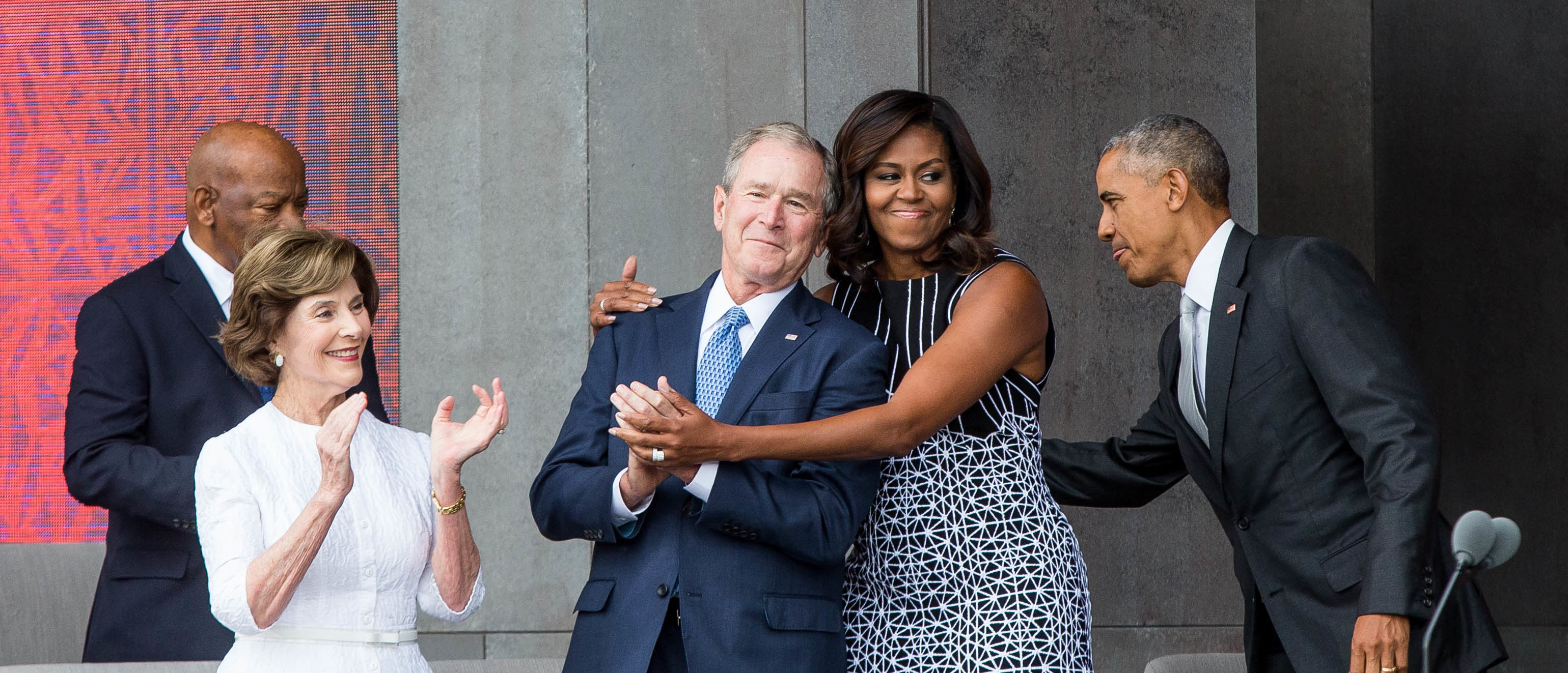 Michelle Obama Shares A Message Of Unity While Discussing Her Friendship With George W ...