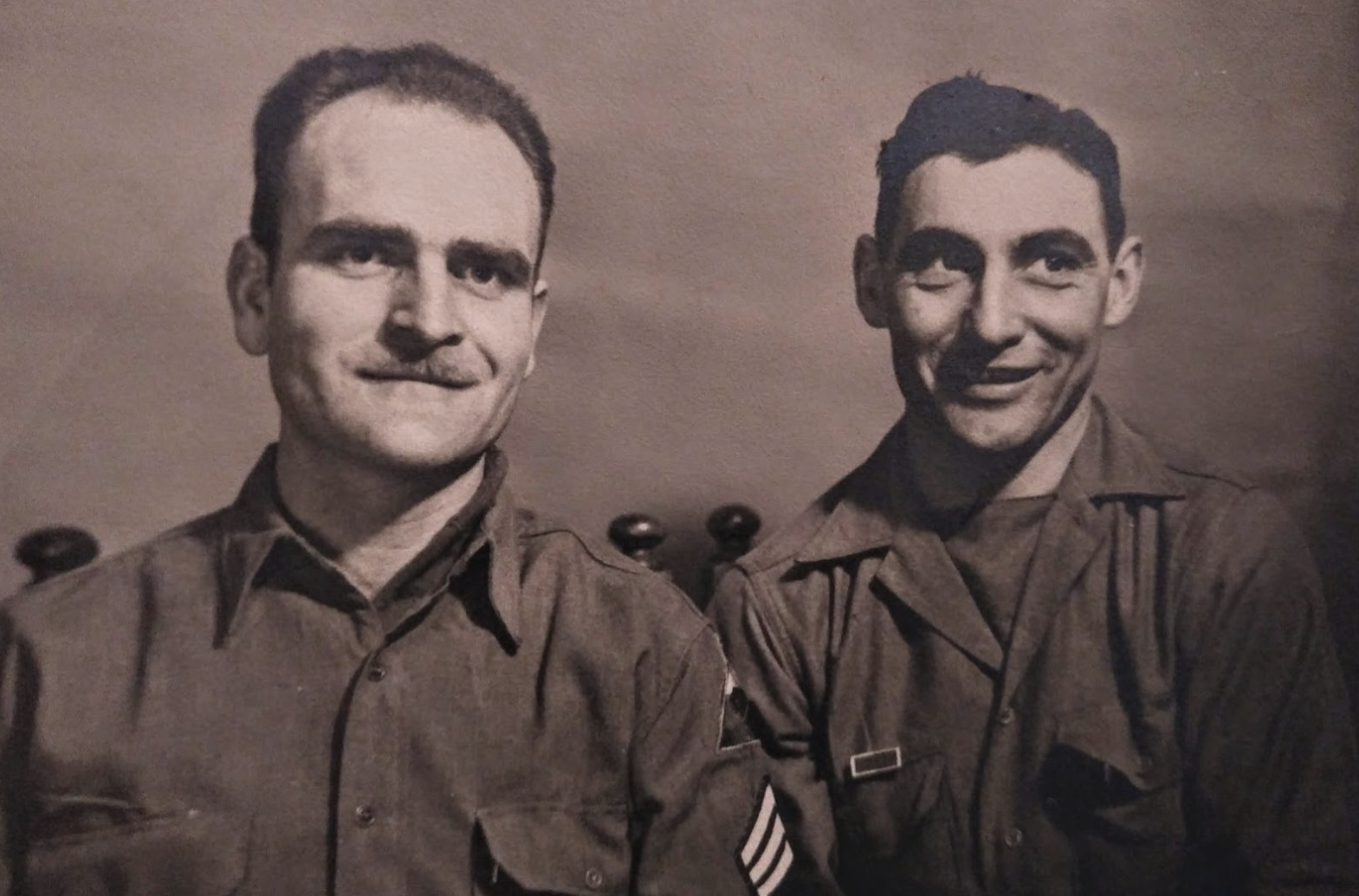 William Franklin Greenplate and Joel Winfred Rauls, circa 1945. Virginia Kruta/The Daily Caller