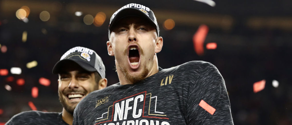 George Kittle Signs Record 75 Million Extension With The San Francisco 49ers The Daily Caller