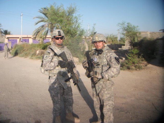 Fmr 1st Cavaly Division Platoon Leader Gabe Scott in Iraq (Gabe Scott)