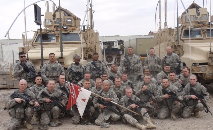 Fmr 1st Cavaly Division Platoon Leader Gabe Scott in Iraq (Gabe Scott)