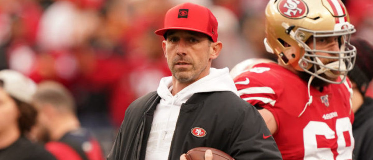 NFL on X: Full circle for the McCaffrey's and Shanahan's. @87ed played for  former 49ers OC Mike Shanahan, and @CMC_22 is playing for 49ers HC Kyle  Shanahan.  / X